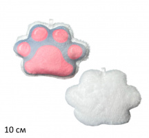 ЛАПКА-БРЕЛОК, 10 СМ, СЕР/БЕЛ, (ВЕЛЮР, МЕХ) купить оптом и в розницу ЛАПКА-БРЕЛОК, 10 СМ, СЕР/БЕЛ, (ВЕЛЮР, МЕХ) купить оптом и в розницу на базе игрушек